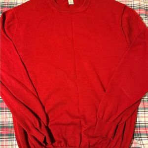 Turnbury Classic cotton Red Men's Sweater